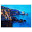 Cliff by the Ocean in the Evening Glow - Peinture sur toile-59757127-59783778