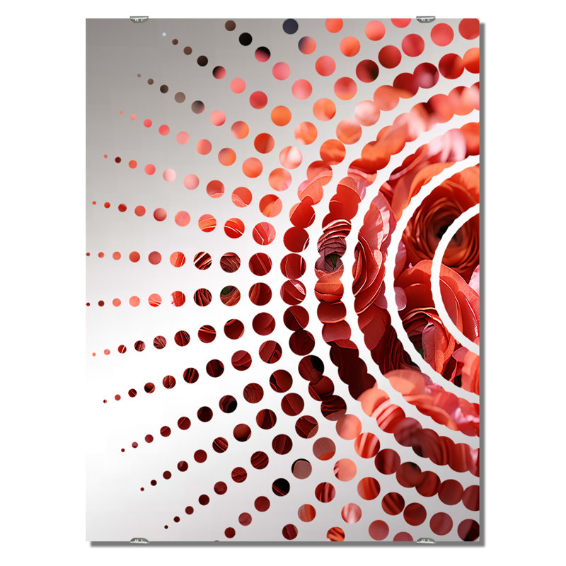 Adiraica - Miroir mural Renoncule MIR141662, 40 po x 30 po
