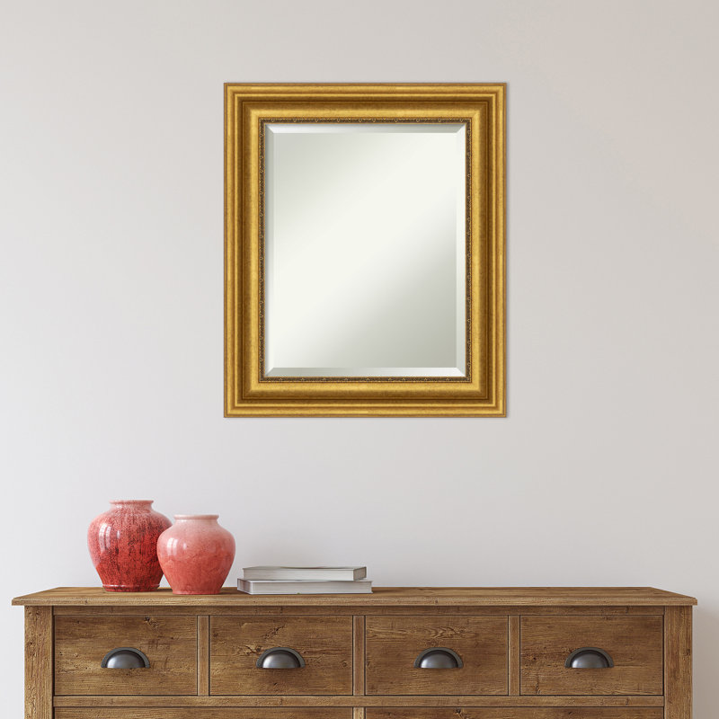 Miroir mural biseauté Rizzi Parlor, 26 po x 22 po