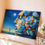 Reproduction d'art sur toile, "Inspiré d'un cubiste"-1059164057
