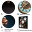 Fantastique jardin d'horlogerie II sur toile-1461234238-1461234239