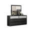 Ensemble de chambre avec grand lit 4 pièces Zoko, bois de frêne gris Zoko