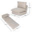2 Seater Sofa Bed - Boucle-777705507-786184763