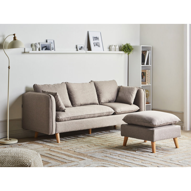 DALVIK 3 Seater Sofa, Brown