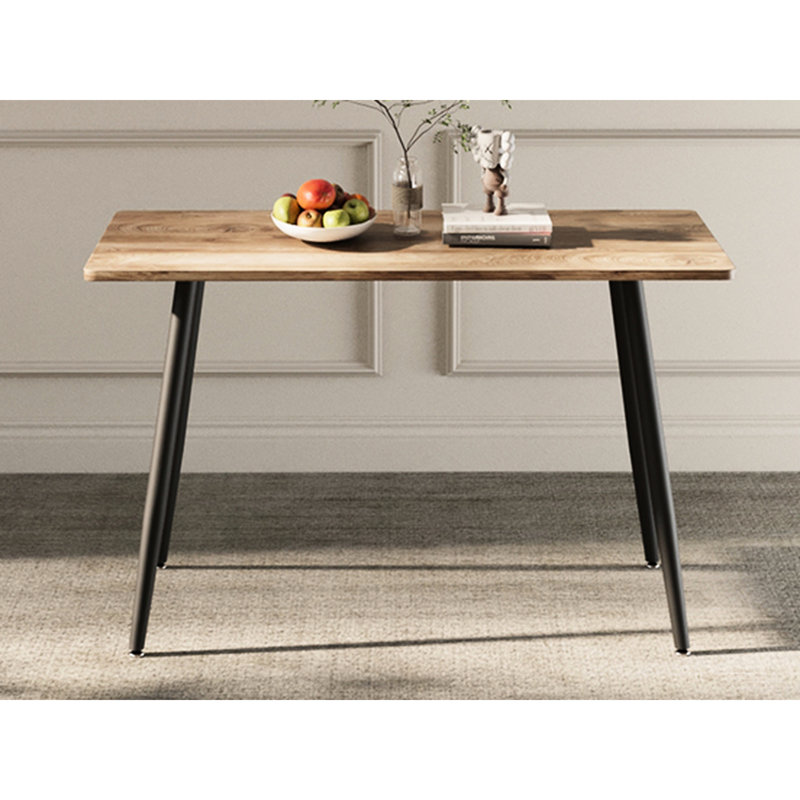 Table de salle à manger polyvalente et moderne, idéale pour de multiples usages, convient aux réunions de famille et au travail de bureau