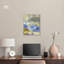 Paysage boisé sur toile, art classique rétro par Art Remedy-104334505-104334494