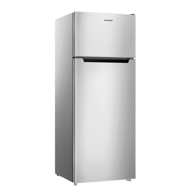 BANGSON 7.7 Cu.Ft, 2 Doors Apartment Size Fridge with Top Freezer