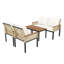 Wicker 4 - Person Garden Lounge Set-1689412344