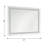 Jahon Rectangle Frameless Anti-Fog Wall Mirror-1986373175