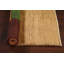 Tapis vert / beige en laine noué à la main de conception unique 3 pi 5 po x 4 pi 11 po New Age
