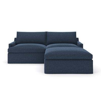 Wrenley 3-Piece Slipcovered Modular Sectional by Birch Lane