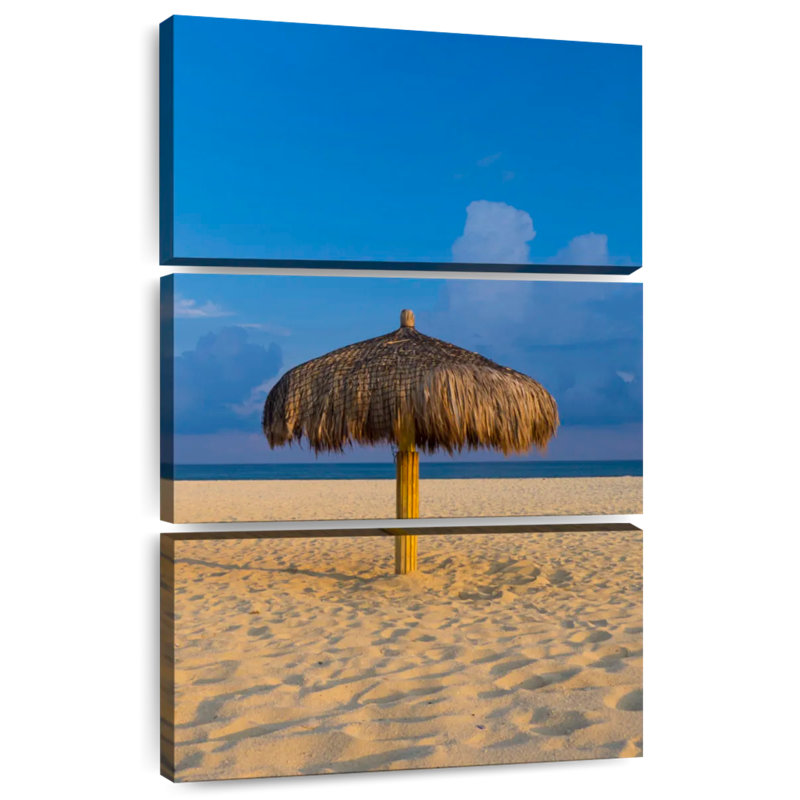 Parasol Gillard en paille Gillard