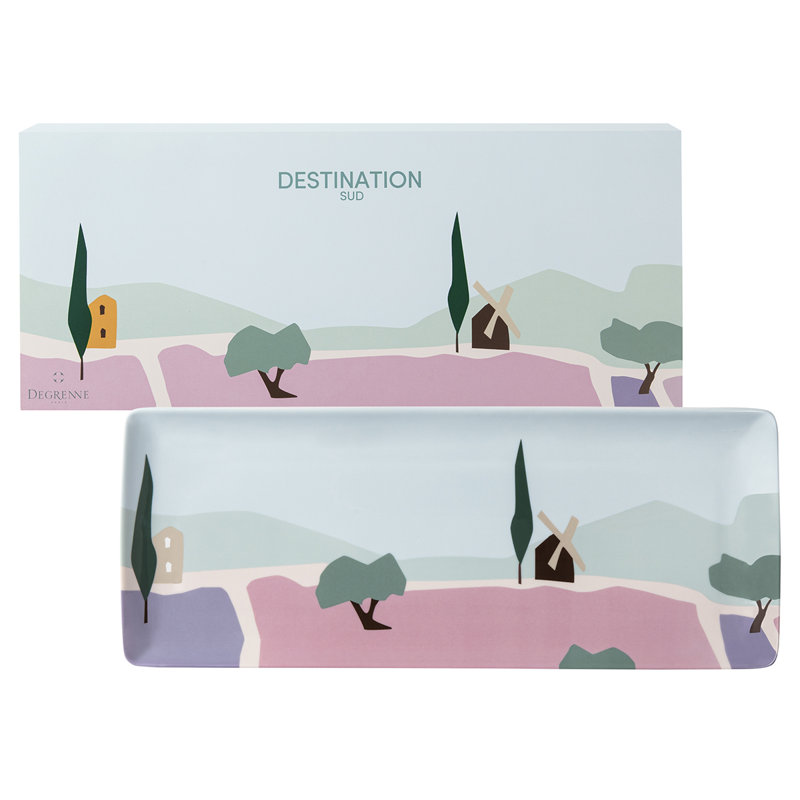 Destination Sud Salad/Dessert Plate