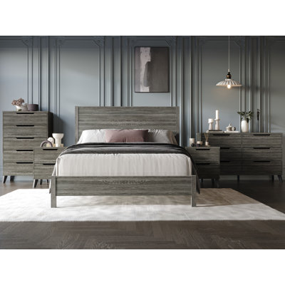 Ensemble de chambre à coucher 5 pièces Ihor