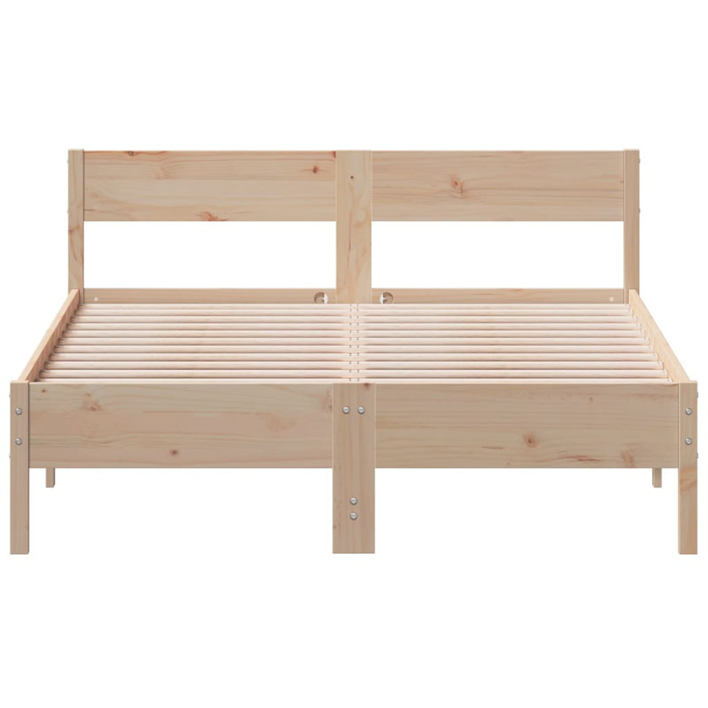 Drawers Bed, European Kingsize (160 x 200 cm), Brown, No Storage Included