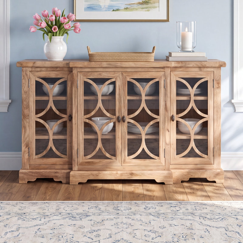 Lyons 75'' Solid Wood Sideboard