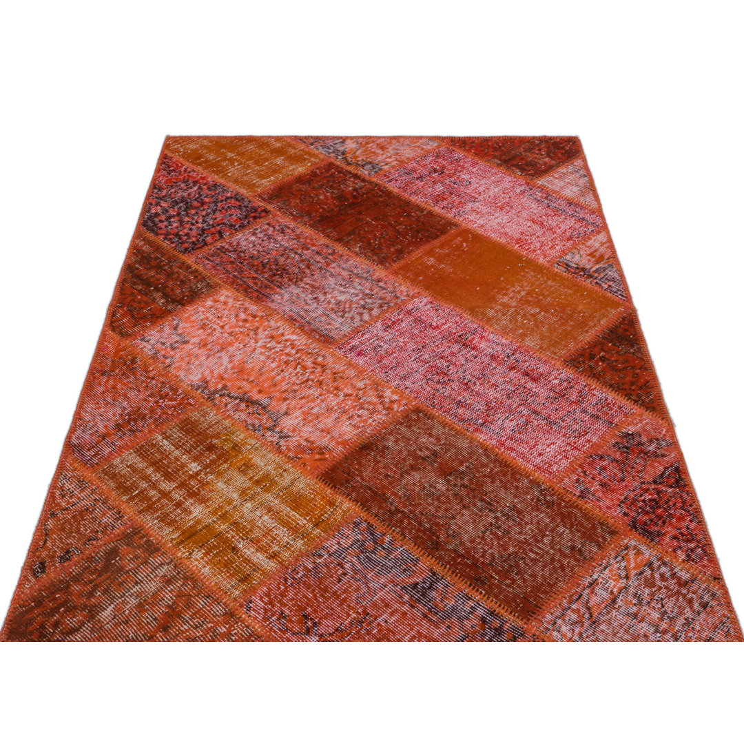 Square Moua Hand Knotted Area Rug