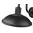 Burge Sand Black 1 Light Outdoor Wall Light