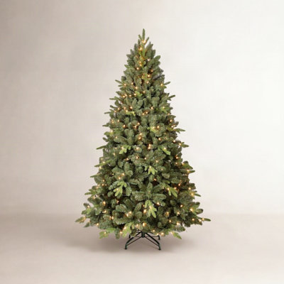 Pre-Lit Spruce Christmas Tree