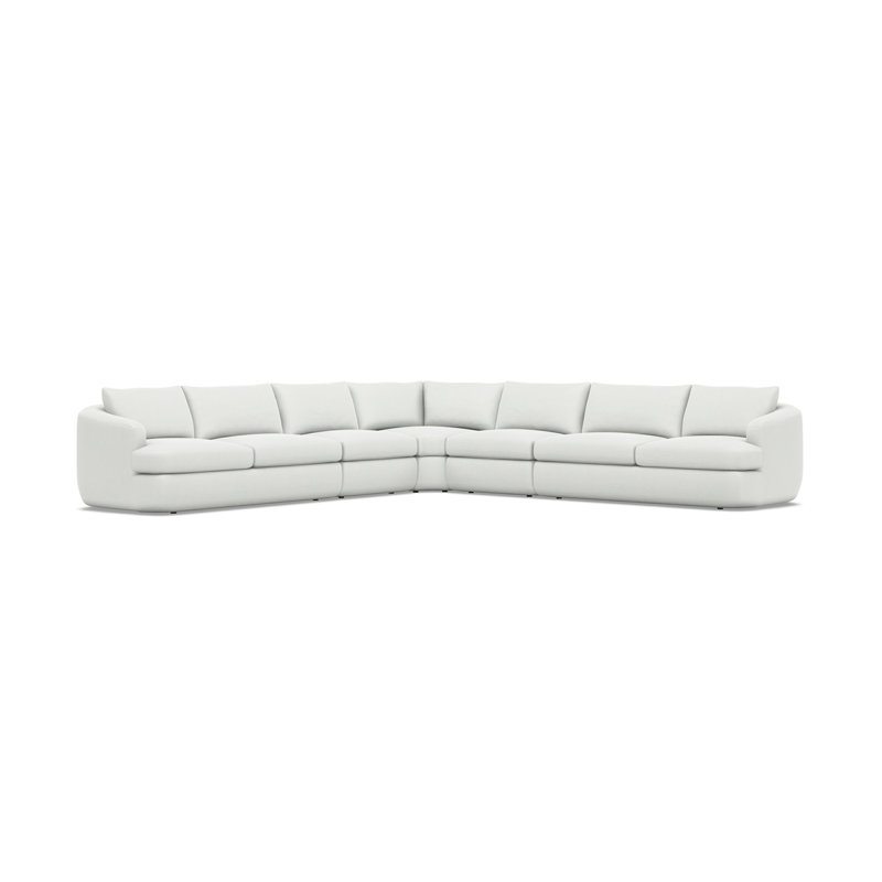 Jules Fabric 5 Pc Sectional, 5555-000