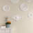 Endurathane Rose and Ribbon Ceiling Medallion, 23 5/8"OD x 4"ID x 1 1/2"P (Fits Canopies up to 4"), Factory Primed-35227892