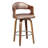 Blanco Swivel Upholstered Counter Stool-1214313204