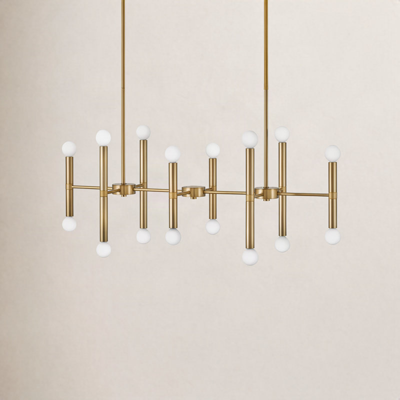 Jamir 16-Light Chandelier, Gold