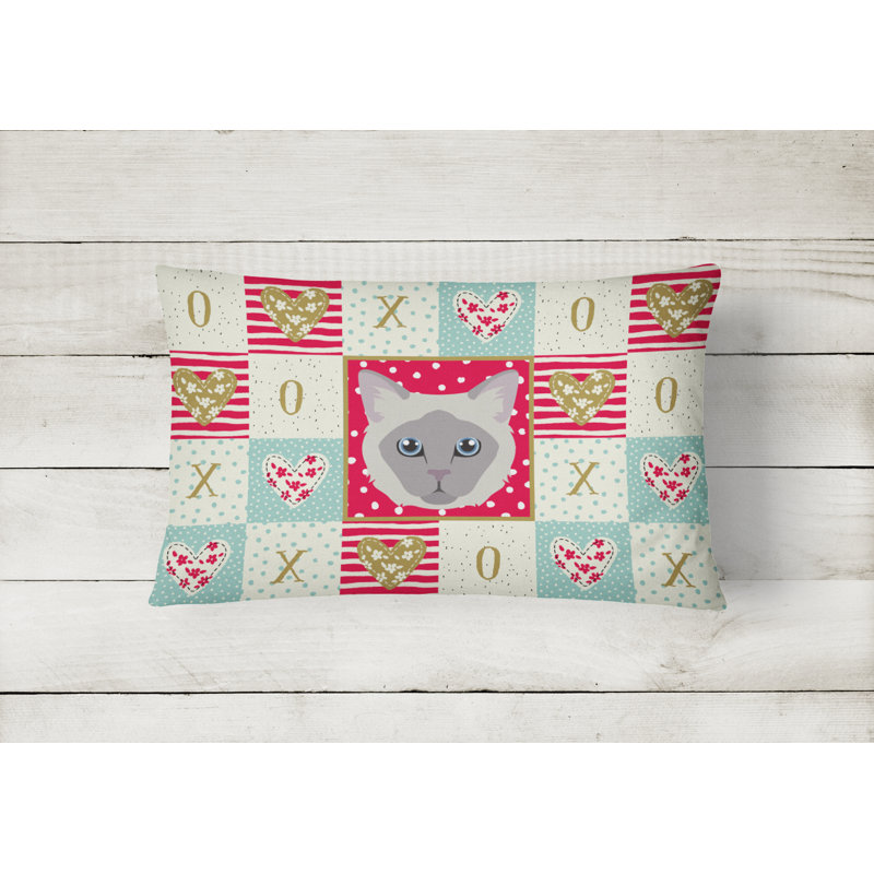 Patchwork Outdoor Throw Pillow
