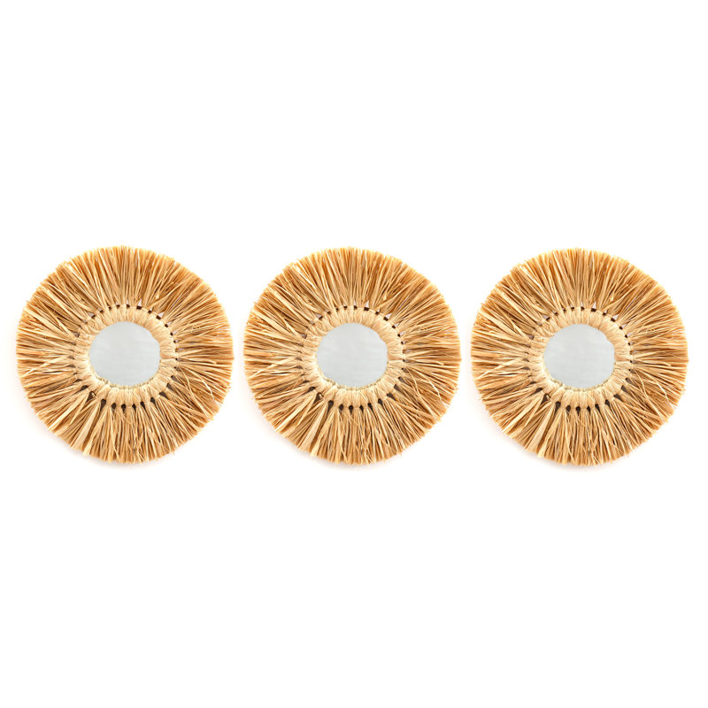 Abigal Wood Wall Mirror