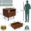 Table de chevet Mid Century-889616518
