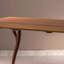 Table de salle à manger rectangulaire en bois massif-100943575