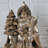 16.5" Resin Highlands Santa With Deer