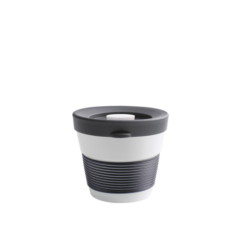 Cupit Coffee Mug, White/Black