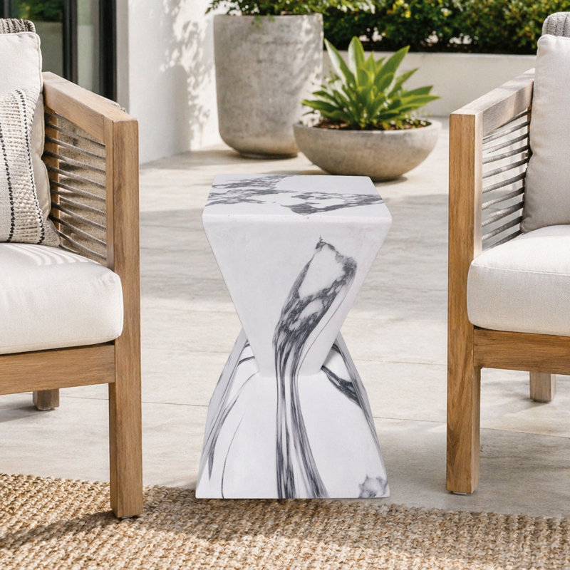 Table d'appoint 18,5 po MGO, Marbre