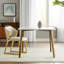 Chaise d'appoint rembourrée beige et dorée