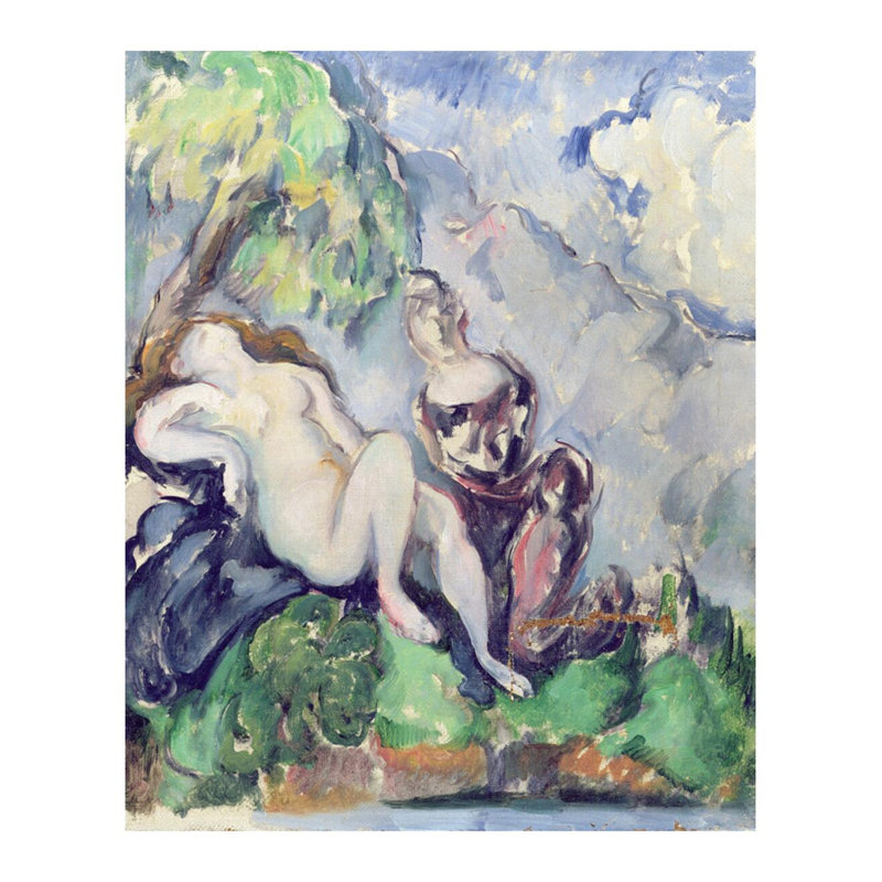Bathsheba par Paul Cézanne - Estampe numérique, H 28 po x l 22 po