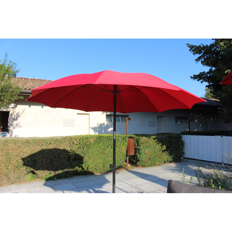 Giada 200cm Market Parasol, Red