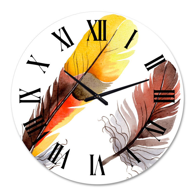 Plumes colorées Boho Feathers IV - Bohème et éclectique, Surdimensionné