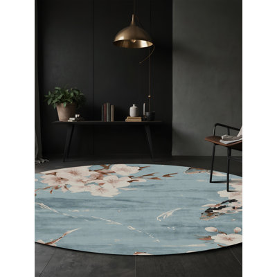 Tapis gris soyeux et moelleux