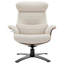 Fauteuil inclinable pivotant de 31 po avec repose-pieds Dillon