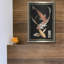  «Koi Fish On Black 2» par Chariklia Zarris, art mural en métal, 12 po x 16 po-1613612246