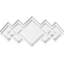 Médaillon de plafond contemporain en PVC de qualité architecturale l 10 po x H 6 5/8 po x P 3 po x P 1 po-36077915