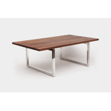 Gax Walnut Wood Dining Table