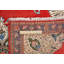 Tapis semi-antique rouge traditionnel 3x5