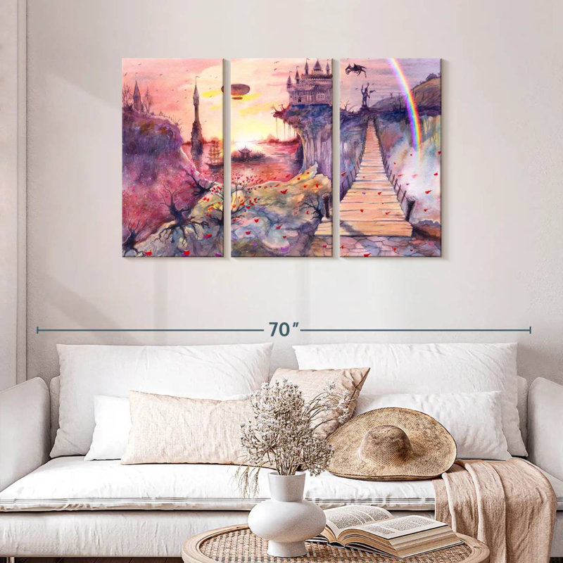Kingdom Fantasy, 28" H x 45" W