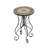 Round Ceramic Outdoor Side Table