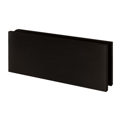 Pince carrée 180 degrés verre à verre pour finition de verre huilé de 3/8 po à 1/2 po (10 à 12 mm) d'épaisseur