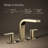 ParallelWidespread Bathroom Faucet, 3-Hole Two Lever Handle Bathroom Sink Faucet-90573829-123136706