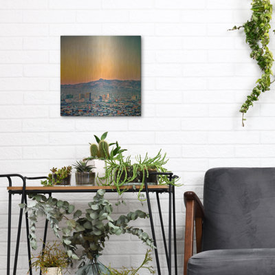 'El Paso Sunrise' by Mark A Paulda, Metal Wall Art