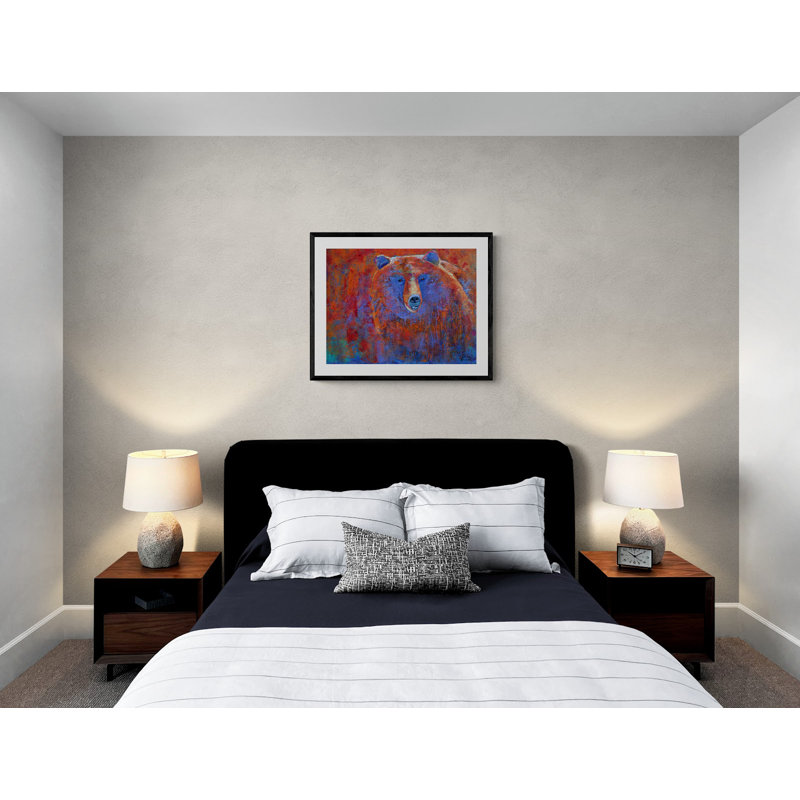 Six Sense Print by Dara Daniel, Black Framed Paper, 25.25" H x 31.25" W x 0.88" D, White